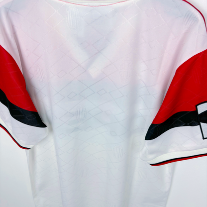BNWT AC Milan 1994-1995 Away Champions League Football Shirt Lotto
