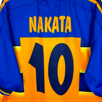 Parma AC 2002-2003 Home Football Shirt Maglia Calcio Champion NAKATA 10
