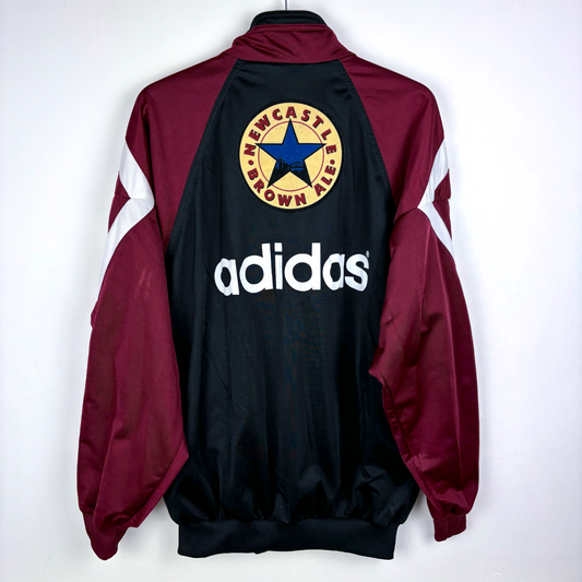 Newcastle United 1995-1996 Adidas Football Track Tracksuit Jacket