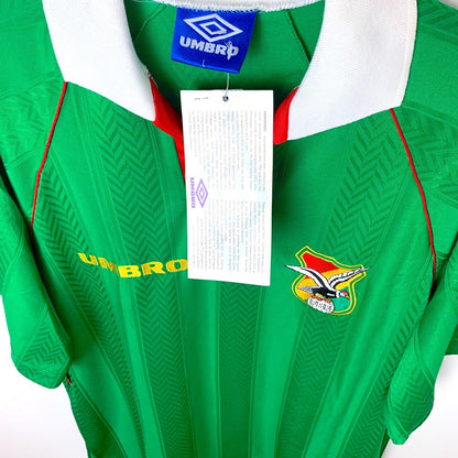 BNWT Bolivia 1994-1995 World Cup Home Football Shirt Umbro