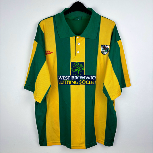 West Bromwich Albion 2001/2002/2003 Away Football Shirt Baggies