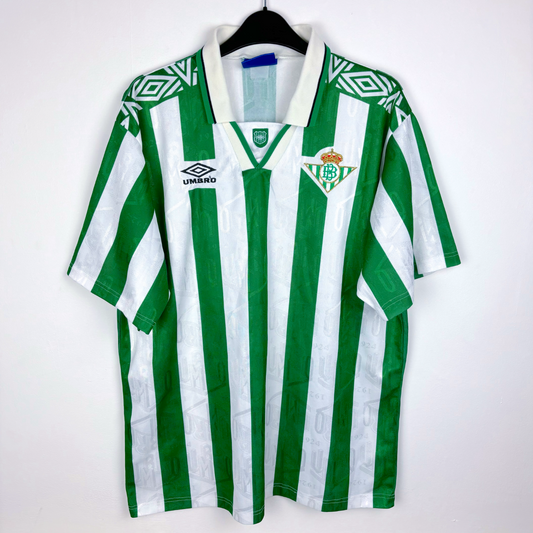 Real Betis 1994-1995 Home Football Shirt Camiseta Umbro