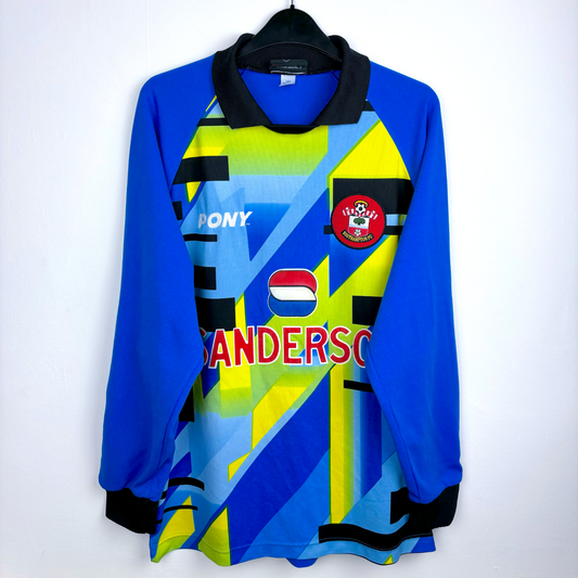 Southampton FC 1995/1996/1997 Goalkeeper Football Shirt Pony