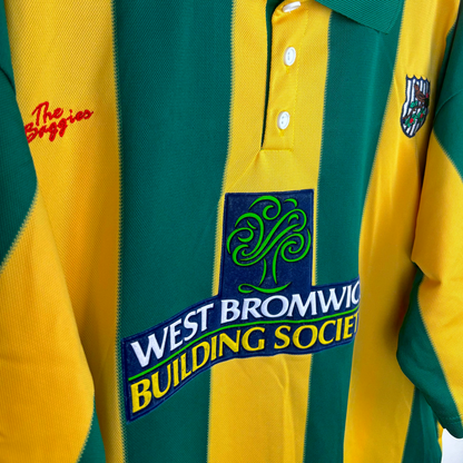 West Bromwich Albion 2001/2002/2003 Away Football Shirt Baggies