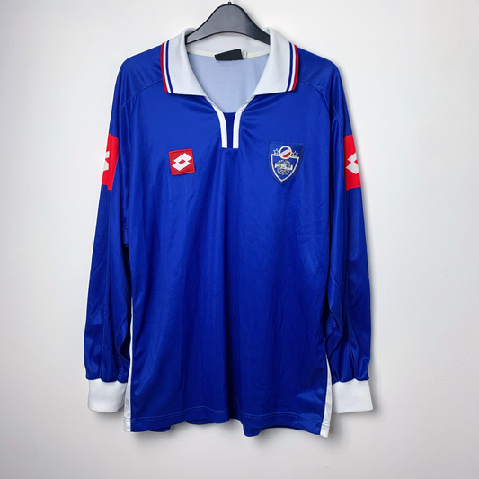 Yugoslavia Euro 2002-2003 Home Football Shirt Longsleeve Lotto