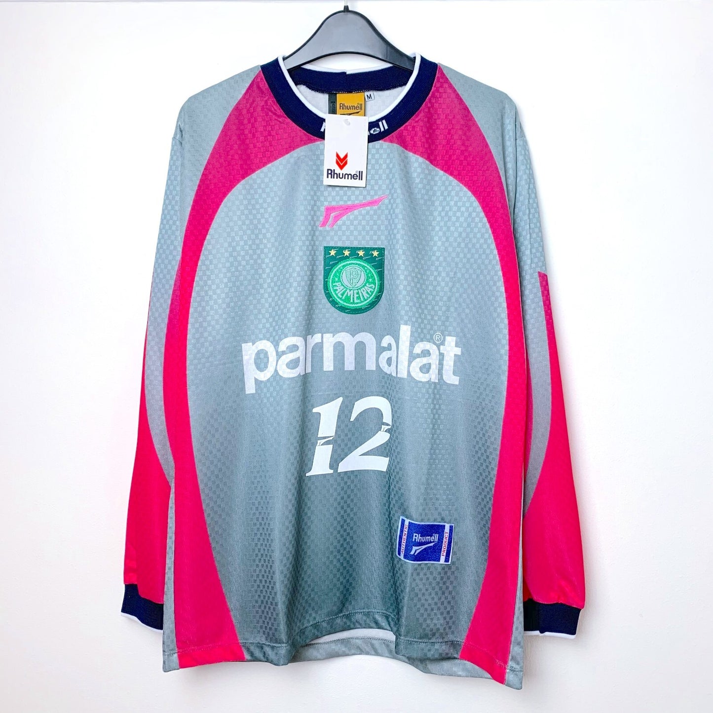 BNWT Palmeiras 1999-2000 Goal Keeper Football Shirt Rhumell Camisa GK