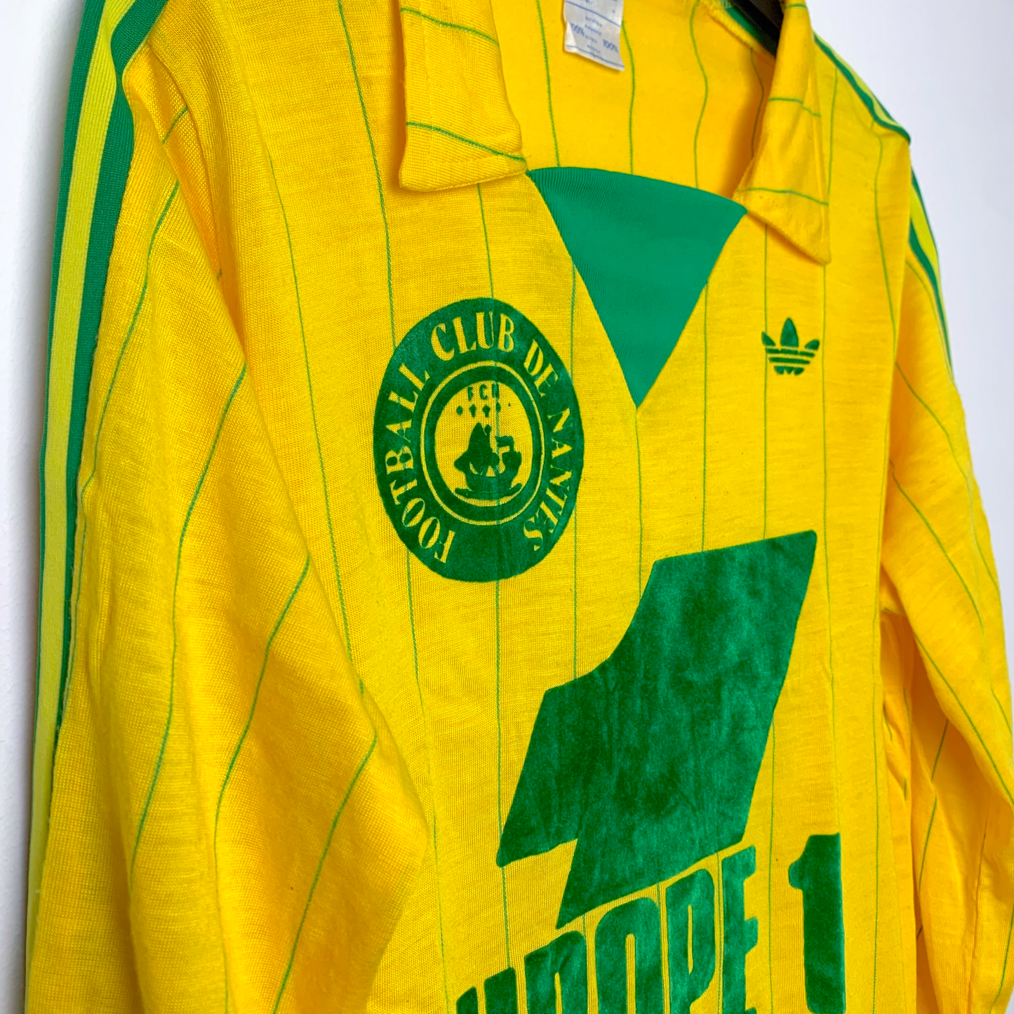 Nantes 1980-1981 Home Football Maillot Shirt Long Sleeve Adidas