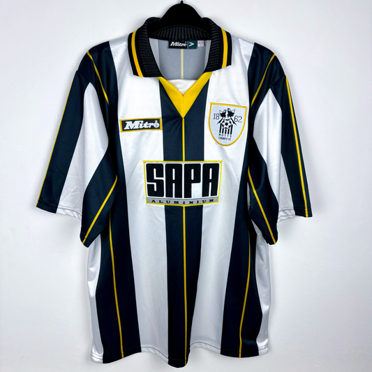 Notts County 1996-1997 Home Football Shirt