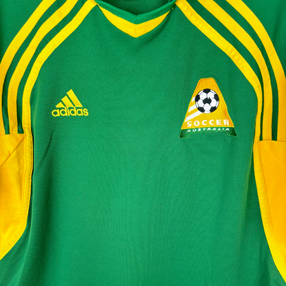 Australia 2001-2002 Home Football Shirt Adidas