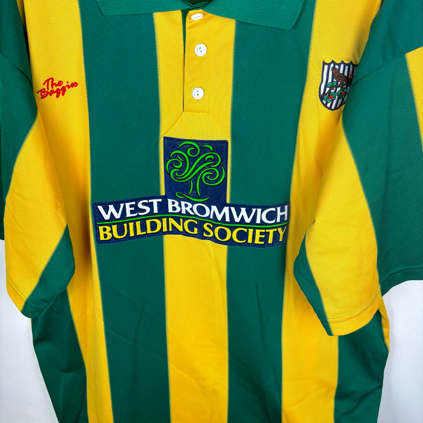 West Bromwich Albion 2001/2002/2003 Away Football Shirt Baggies