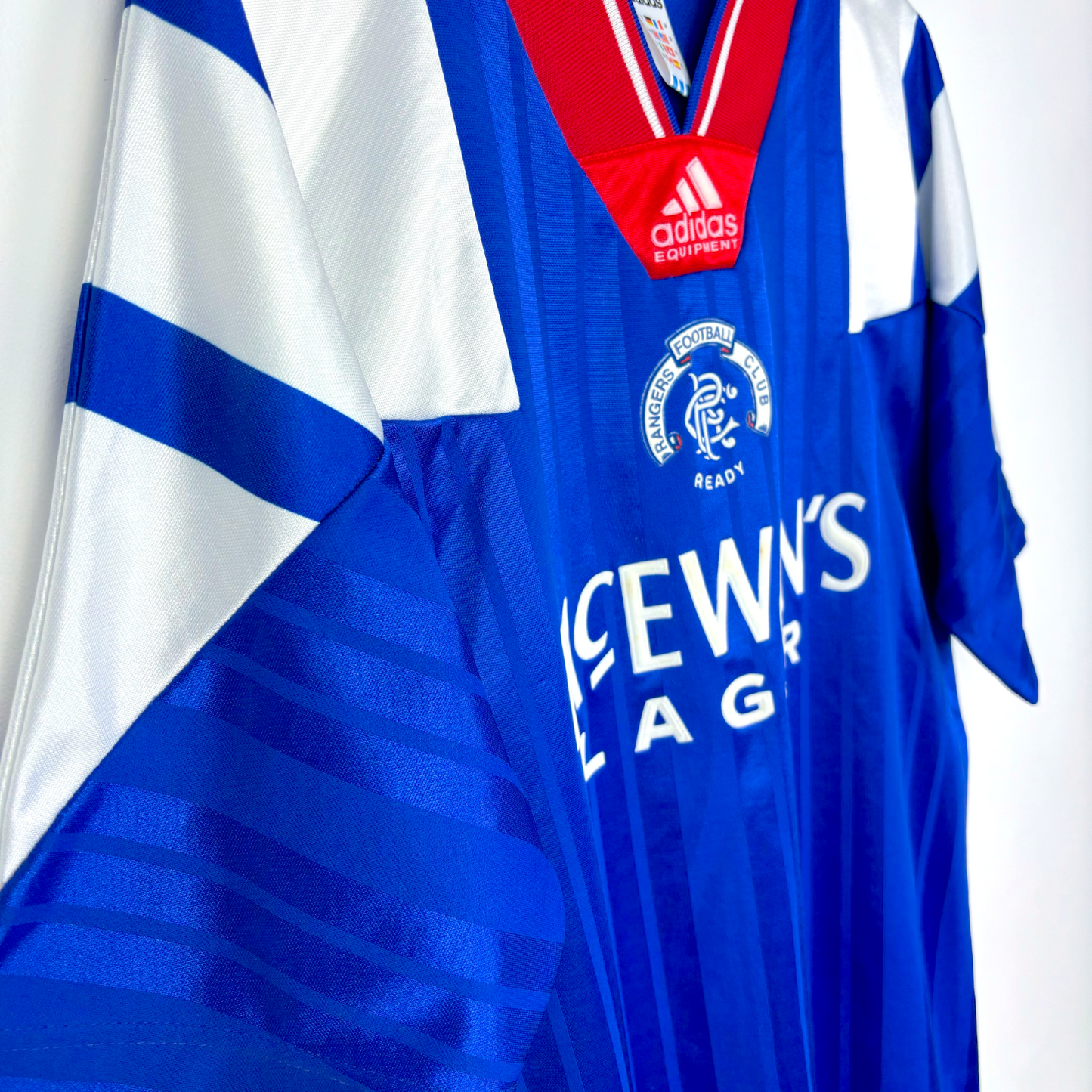 Glasgow Rangers 1992/1993/1994 Adidas Home Football Shirt