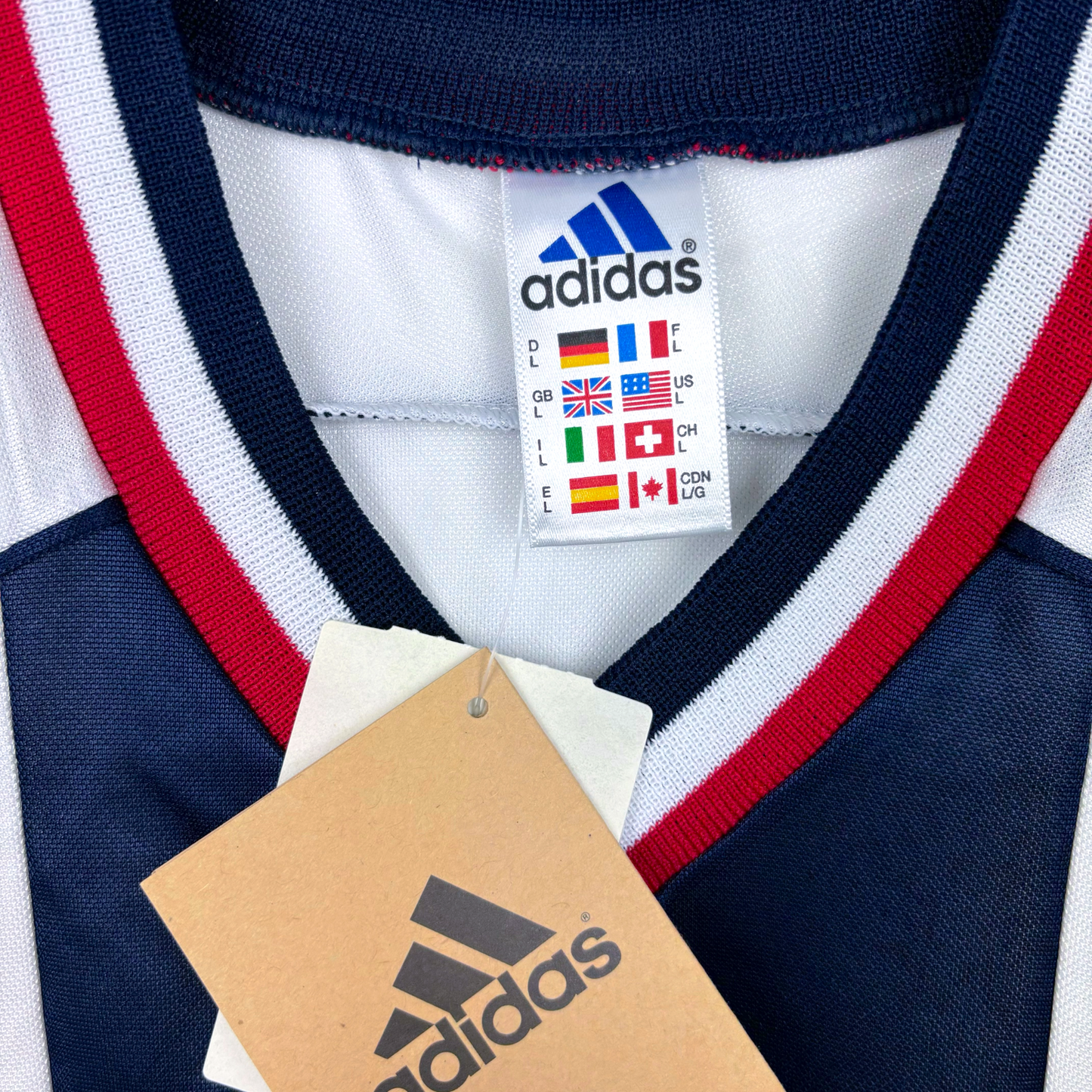 BNWT Yugoslavia World Cup 1998/1999/2000 Away Football Shirt Adidas