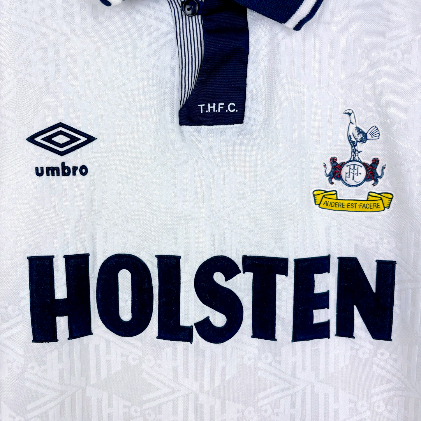 Tottenham Hotspur 1991/1992/1993 Home Football Shirt Umbro