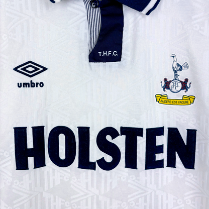 Tottenham Hotspur 1991/1992/1993 Home Football Shirt Umbro