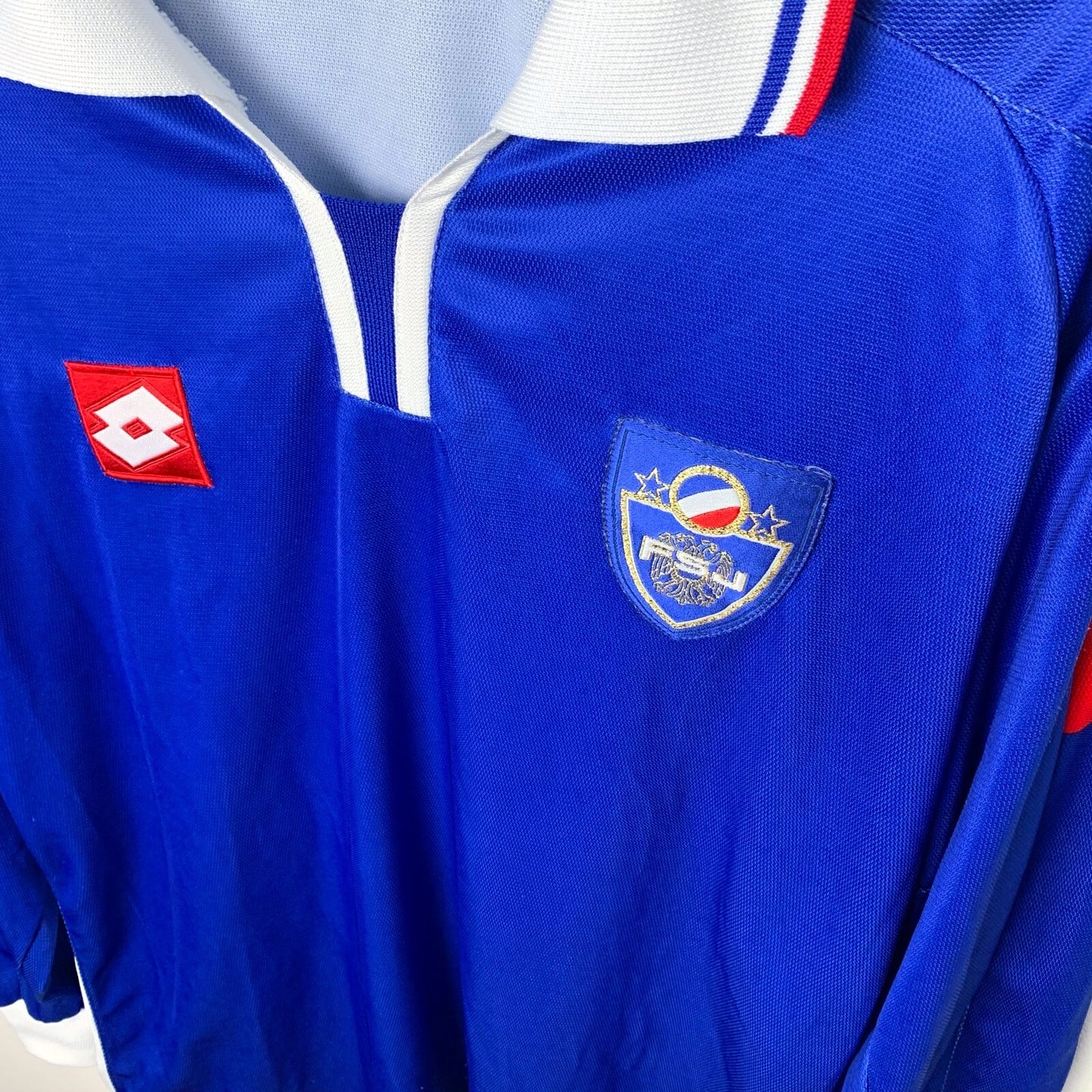 Yugoslavia Euro 2002-2003 Home Football Shirt Longsleeve Lotto