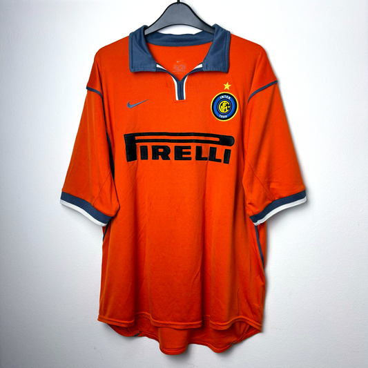 Inter Milan 2000-2001 Third Shirt by Nike – RONALDO 9 – vintage football shirt