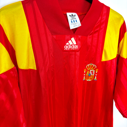 Spain España 1992/1993/1994 Home Football Camiseta Shirt Adidas