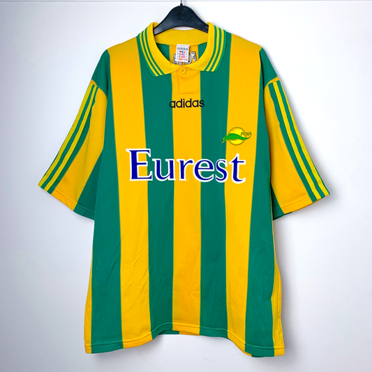 Nantes 1996/1997/1998 Home Football Maillot Shirt Adidas