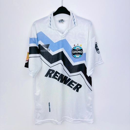 Gremio 1996-1997 Away Football Shirt Camisa Penalty