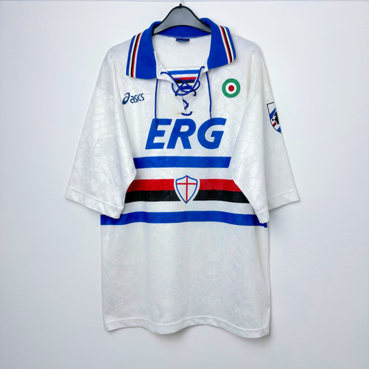 Sampdoria 1994-1995 Away Football Shirt Maglia Calcio