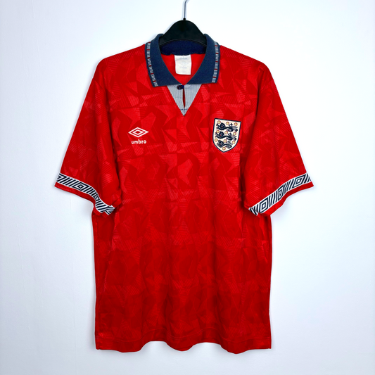 England 1990/1991/1992 Away Umbro Football Shirt - 19 (Gascoigne)