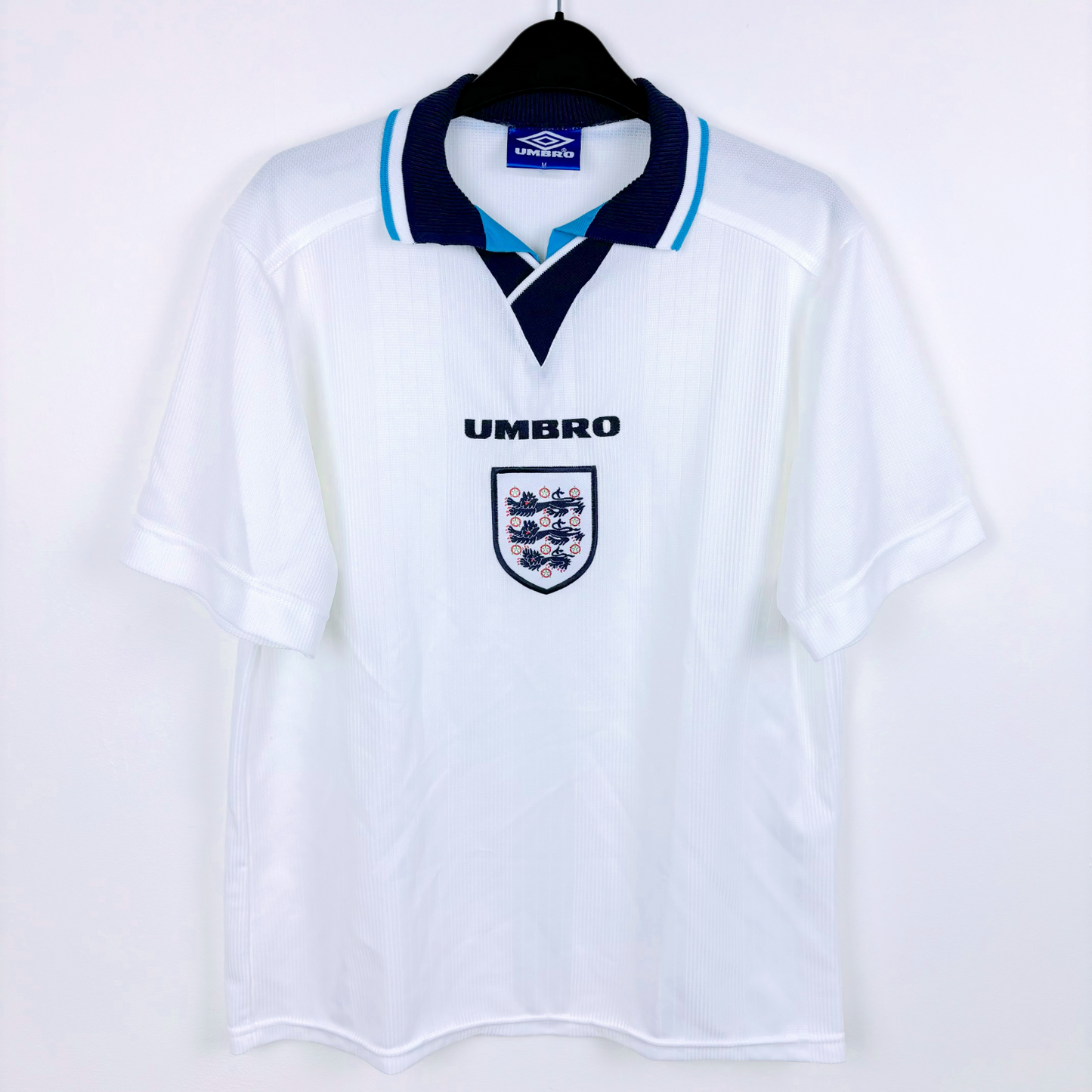 England 1995/1996/1997 Euro 96 Umbro Home Football Shirt