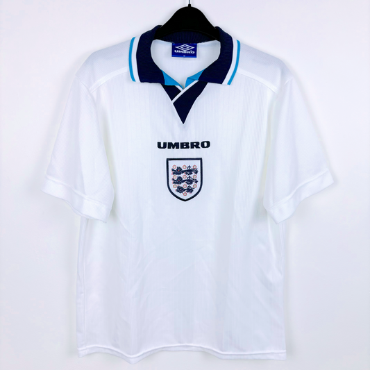 England 1995/1996/1997 Euro 96 Umbro Home Football Shirt