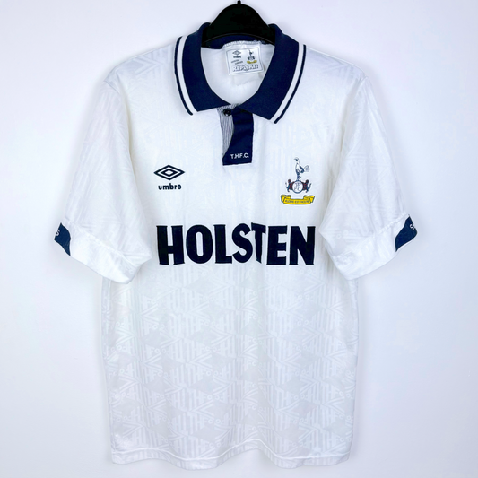 Tottenham Hotspur 1991/1992/1993 Home Football Shirt Umbro