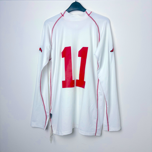 BNWT Cymru Wales 2000/2001/2002 Away Football Shirt Longsleeve Kappa