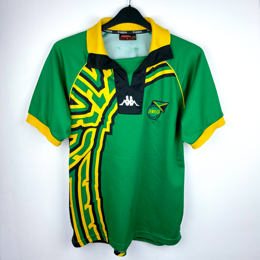 Jamaica 1998/1999/2000 World Cup Kappa Away Football Shirt