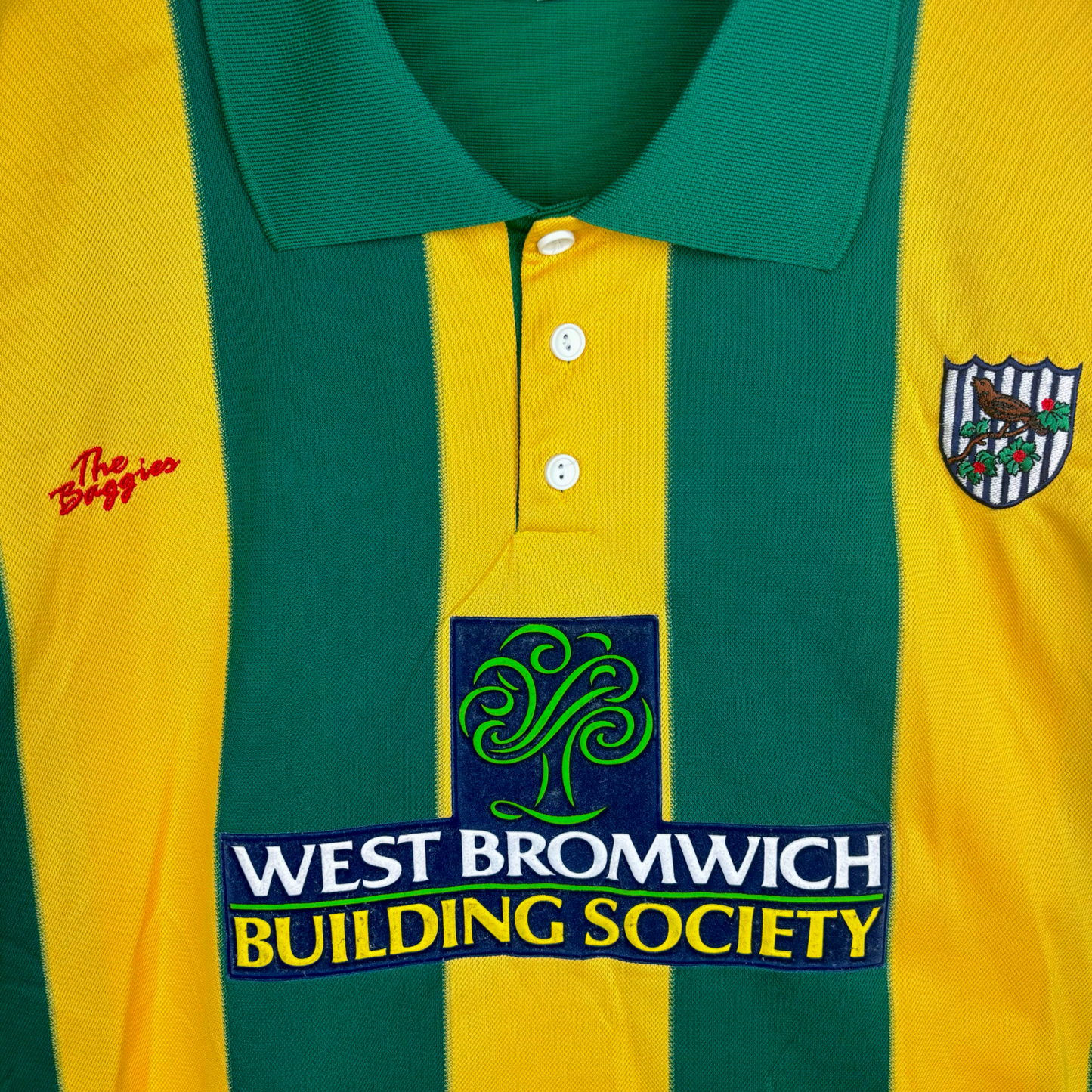 West Bromwich Albion 2001/2002/2003 Away Football Shirt Baggies