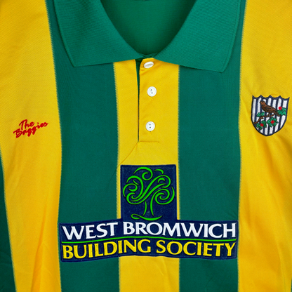 West Bromwich Albion 2001/2002/2003 Away Football Shirt Baggies