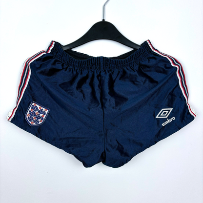 England 1984-1987 World Cup Home Football Shorts Umbro