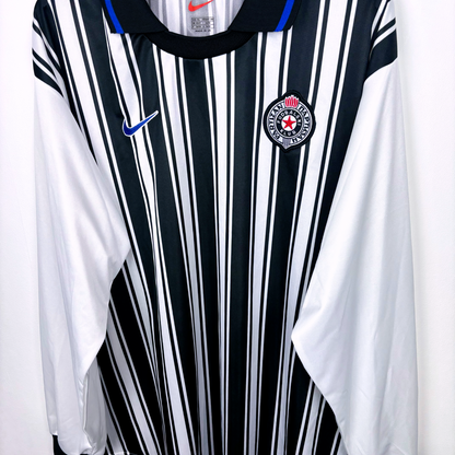 Partizan Belgrade 2000/2001 NIKE Home Shirt Longsleeve