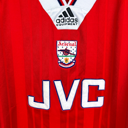 Arsenal 1992/1993/1994 Home Football Shirt Jersey Adidas