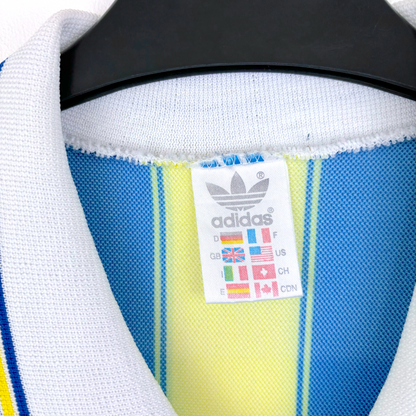 Fenerbahce 1996-1997 Home Football Shirt Jersey Adidas Match Issue/Worn