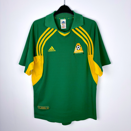 Australia 2001-2002 Home Football Shirt Adidas