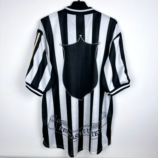 Newcastle United 1997/1998/1999 Home Football Shirt Adidas