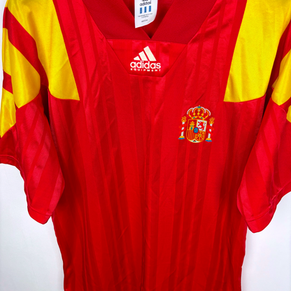 Spain España 1992/1993/1994 Home Football Camiseta Shirt Adidas