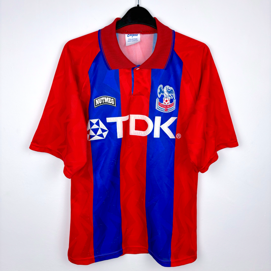 Crystal Palace 1994-1995 Home Football Shirt Nutmeg