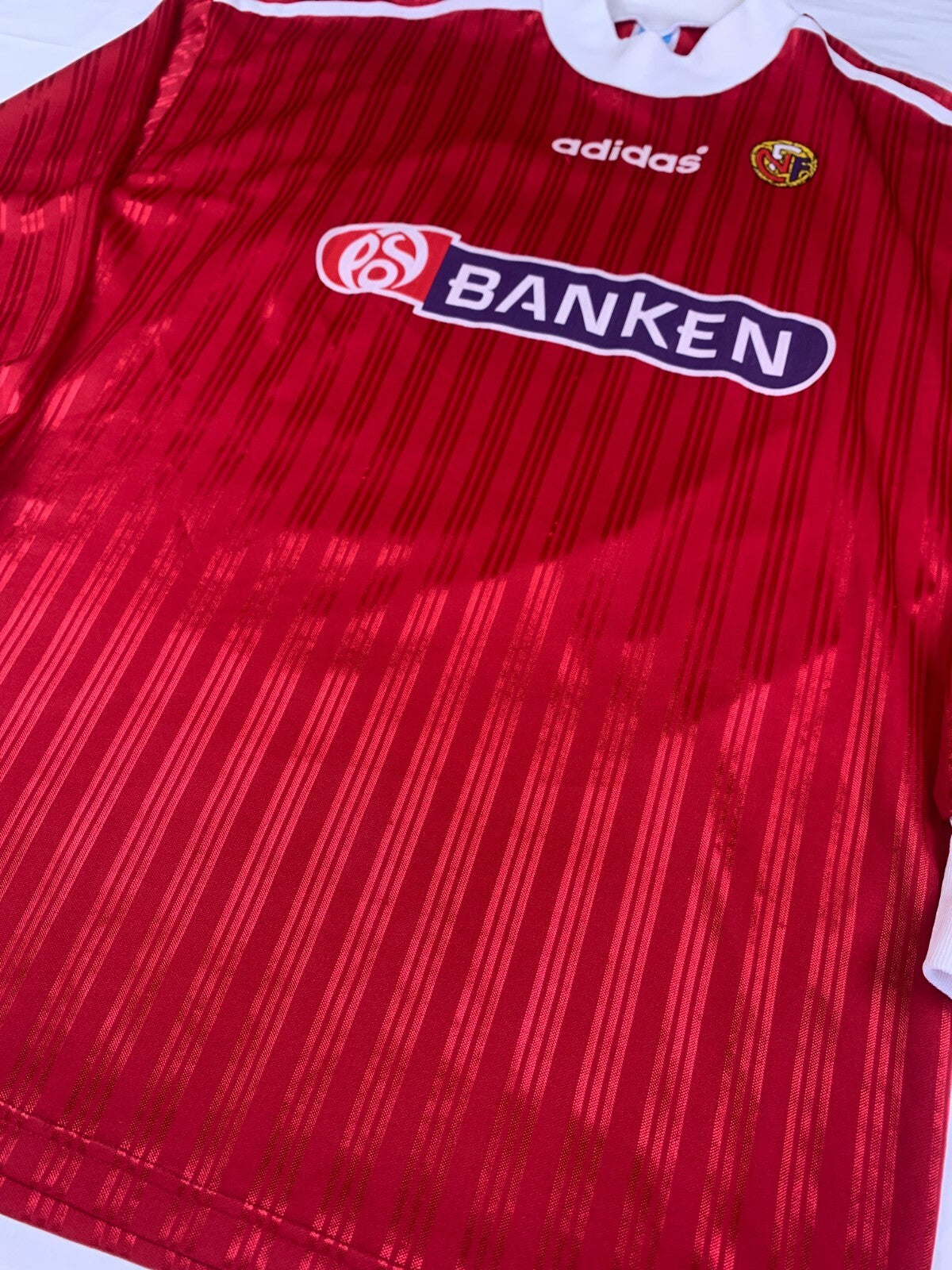 Norway 1991-1992 Home Football Soccer Longsleeve Shirt Jersey Adidas