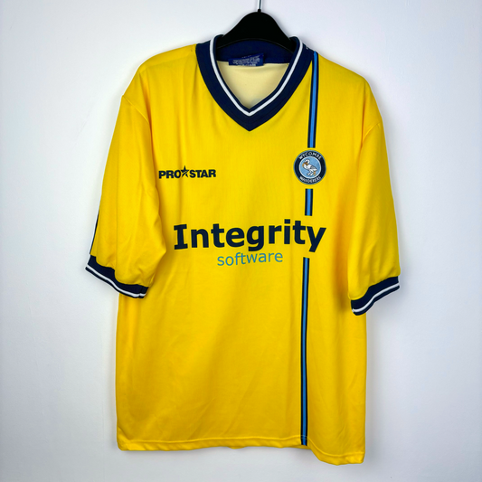 Wycombe Wanderers 2002-2003 Away Football Shirt ProStar