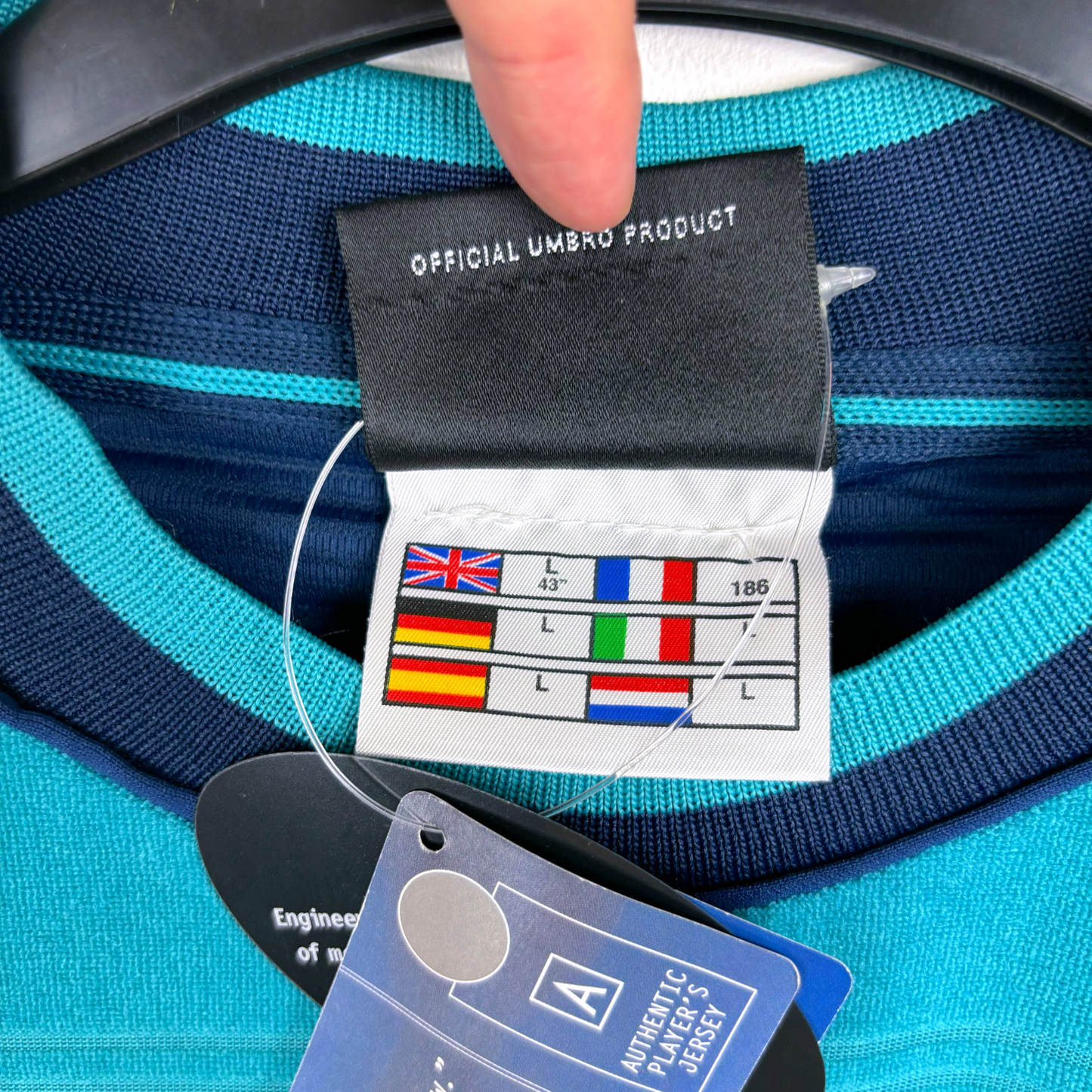 BNWT England 1999/2000/2001 Euro Umbro Home Football Shirt Goalkeeper