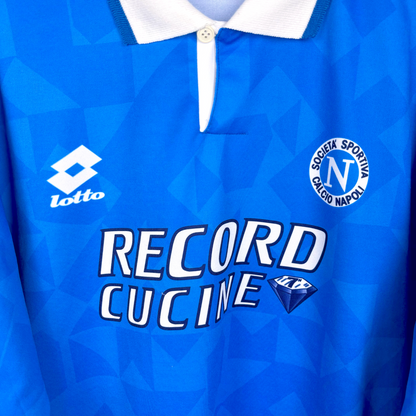 Napoli Naples 1994/1995/1996 Home Football Shirt Maglia Calcio Lotto LS