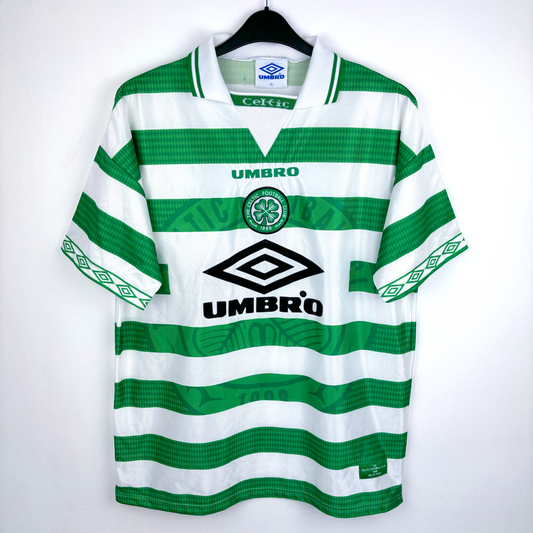 Glasgow Celtic 1997/1998/1999 Home Umbro Football Shirt