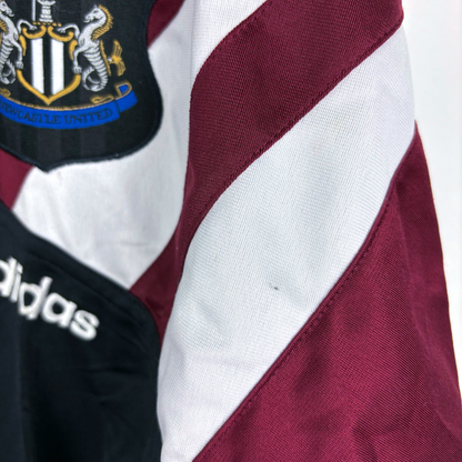Newcastle United 1995-1996 Adidas Football Track Tracksuit Jacket