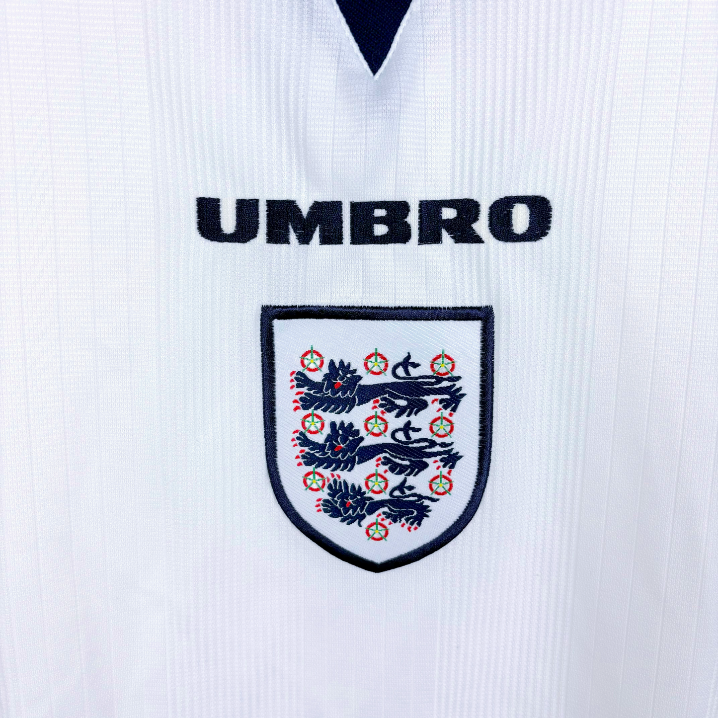 England 1995/1996/1997 Euro 96 Umbro Home Football Shirt