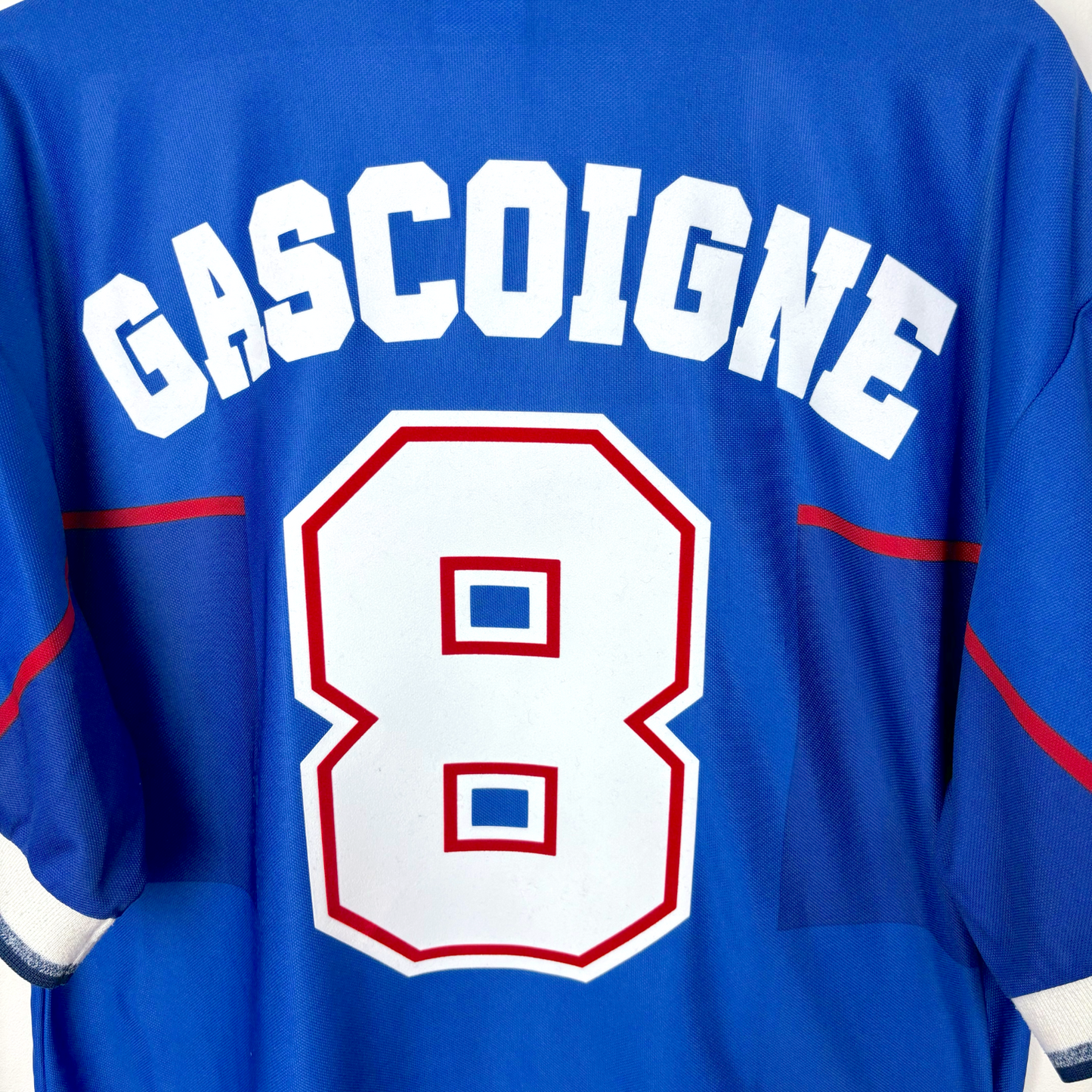 Glasgow Rangers 1997/1998/1999 Nike Home Football Shirt - GASCOIGNE 8