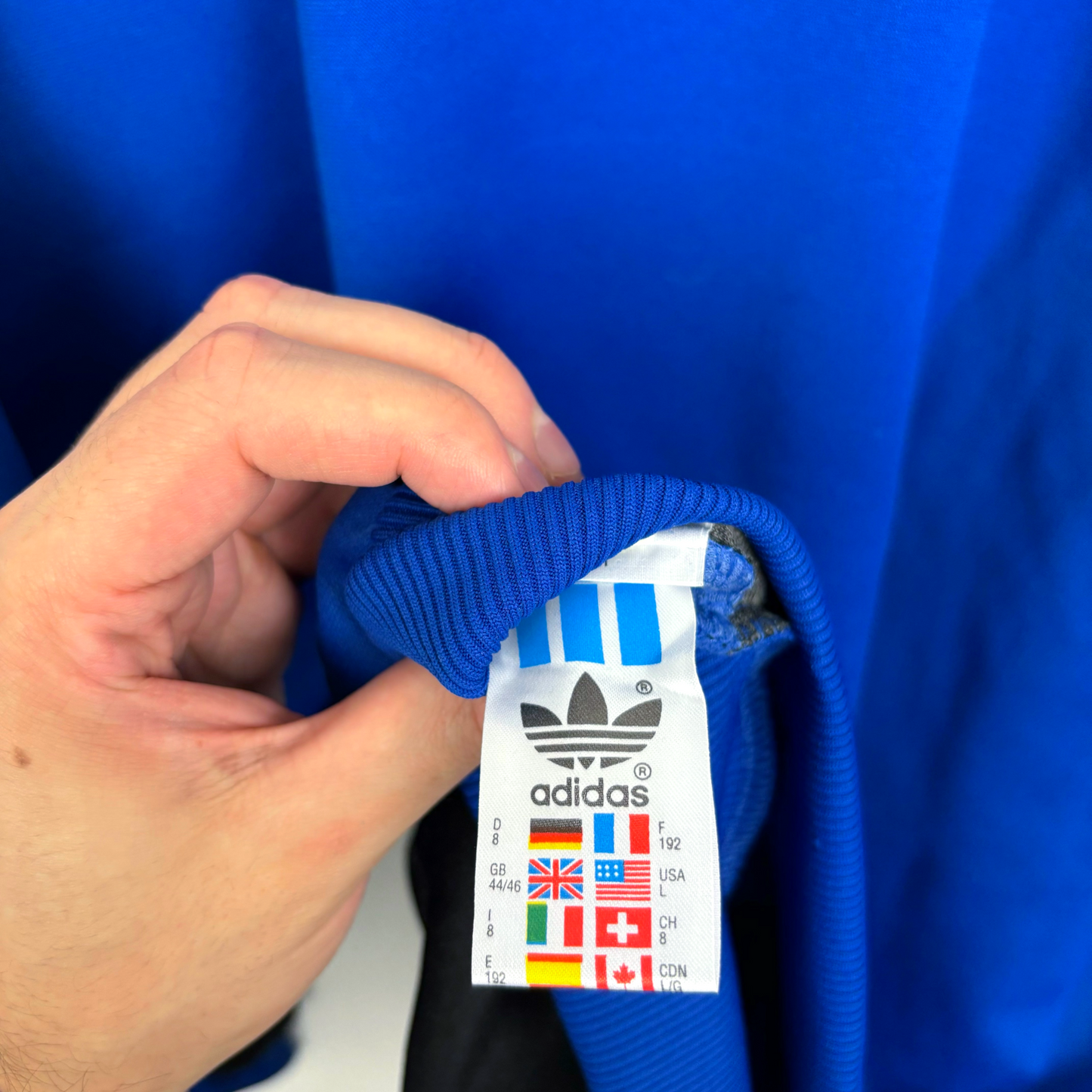 BNWT France FFF 1994/1995/1996 Adidas Training Bench Sweatshirt Top