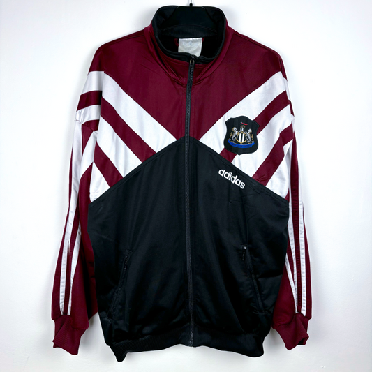 Newcastle United 1995-1996 Adidas Football Track Tracksuit Jacket